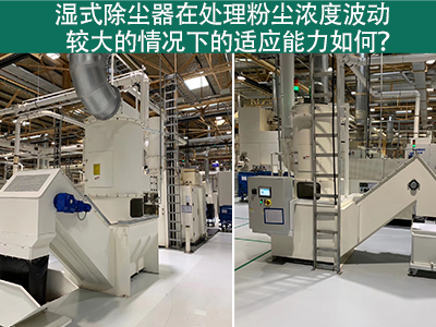 湿式除尘器：处理粉尘浓度波动的适应能力